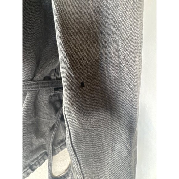2/$30 ZARA Small Gray Wrap Style Denim Jacket - Picture 15 of 16
